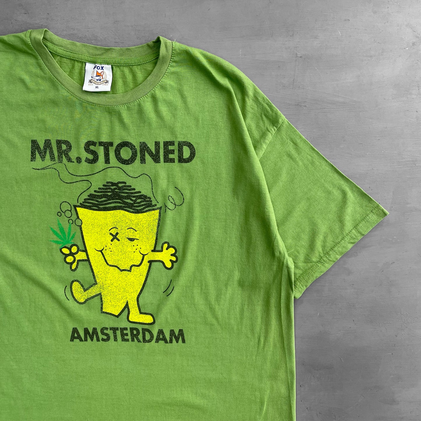 2000s Mr Stoned Amsterdam parody T-Shirt (L/XL)