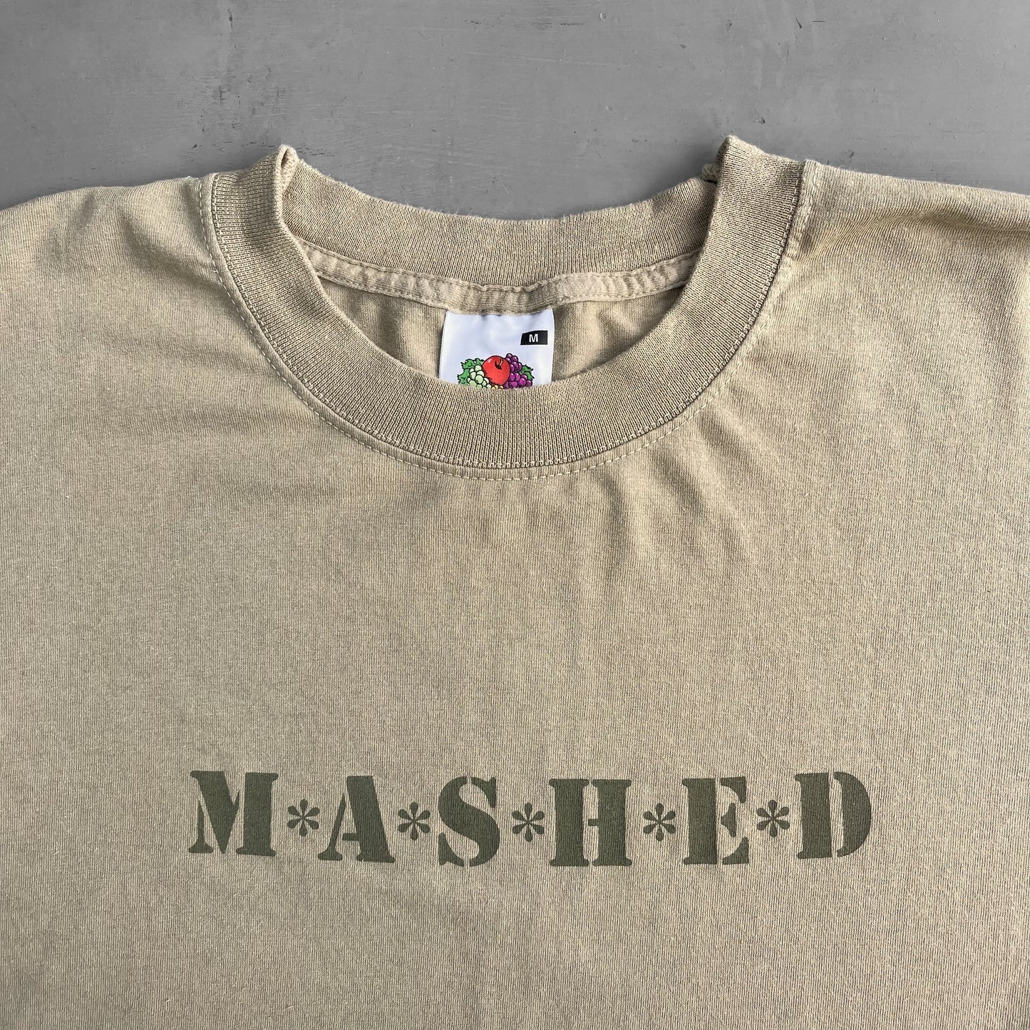 2000s Mashed slogan T-Shirt (M)