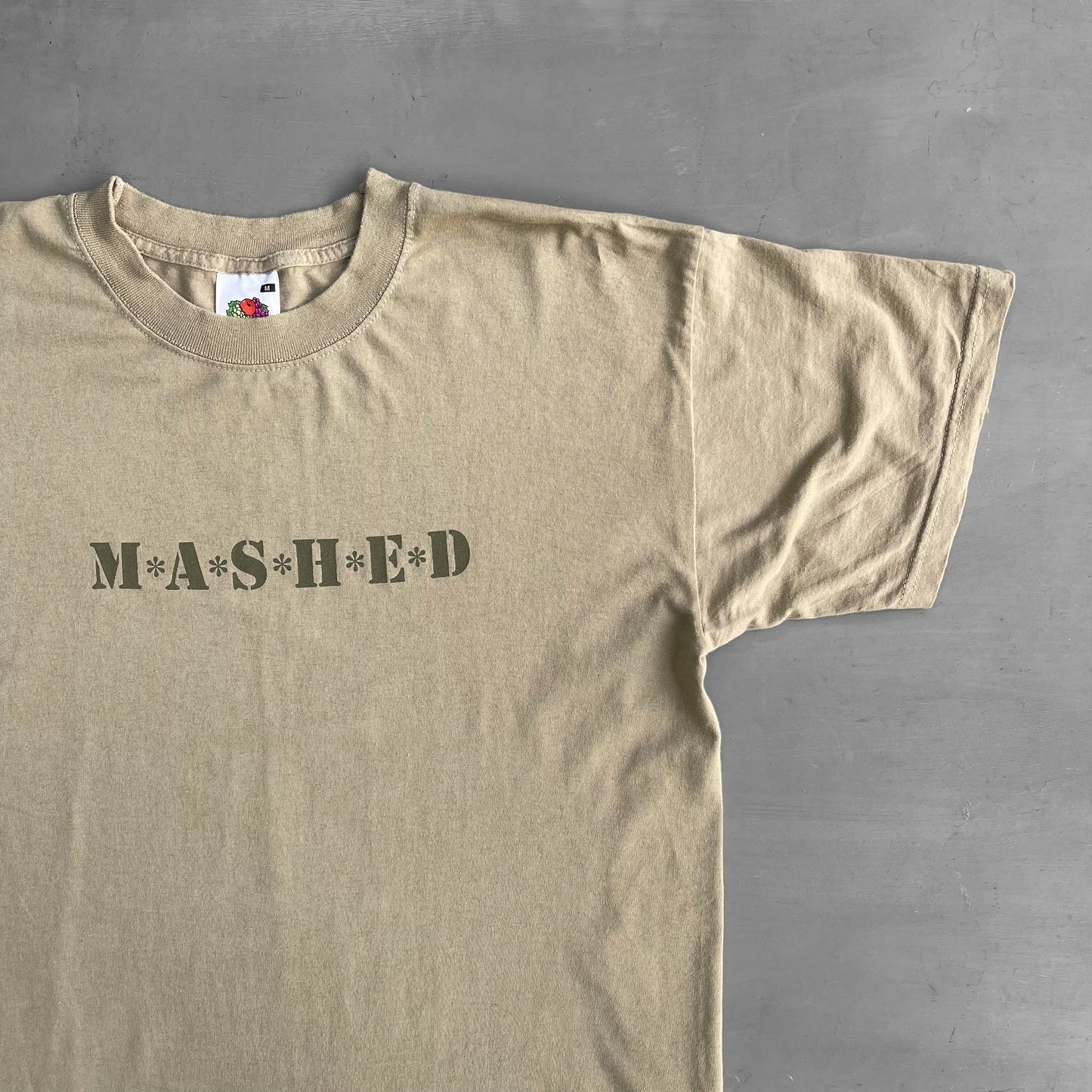 2000s Mashed slogan T-Shirt (M)