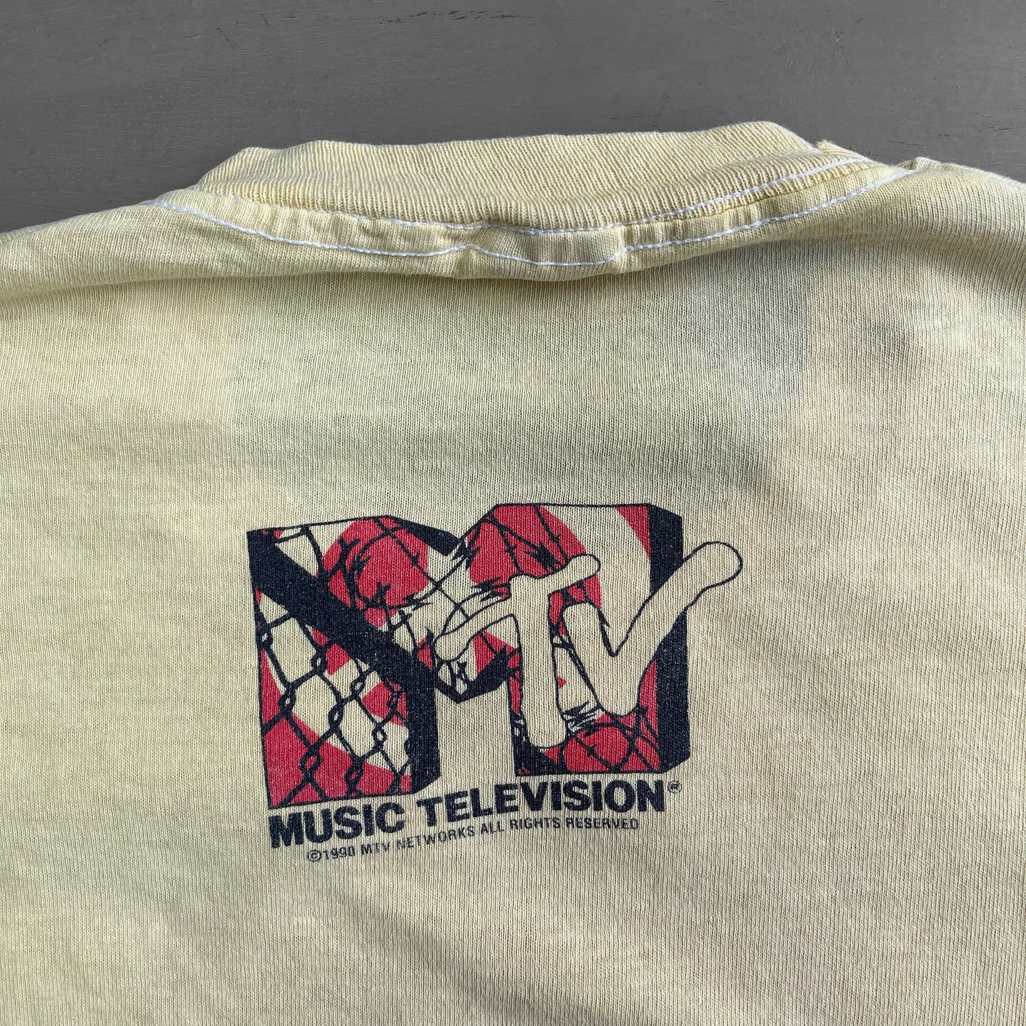 1990 MTV peace T-Shirt (M/L)