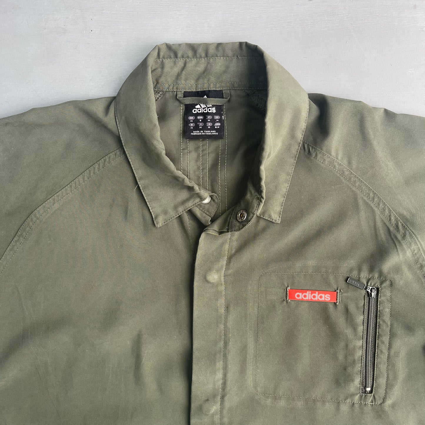 Early 2000s Adidas utility shirt (L)