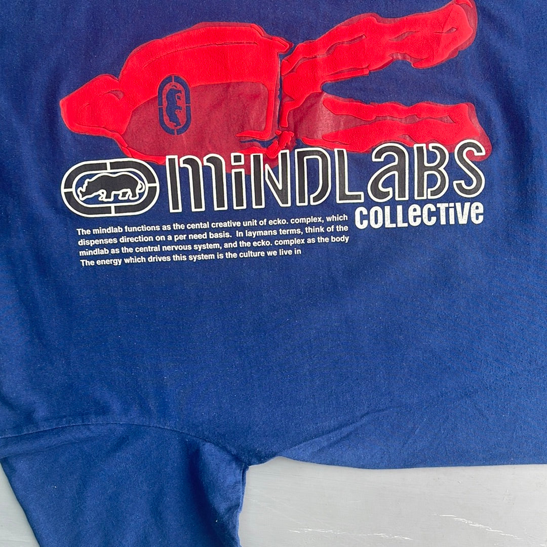 1990s ECKO UNLTD. Mind labs T-Shirt (M)