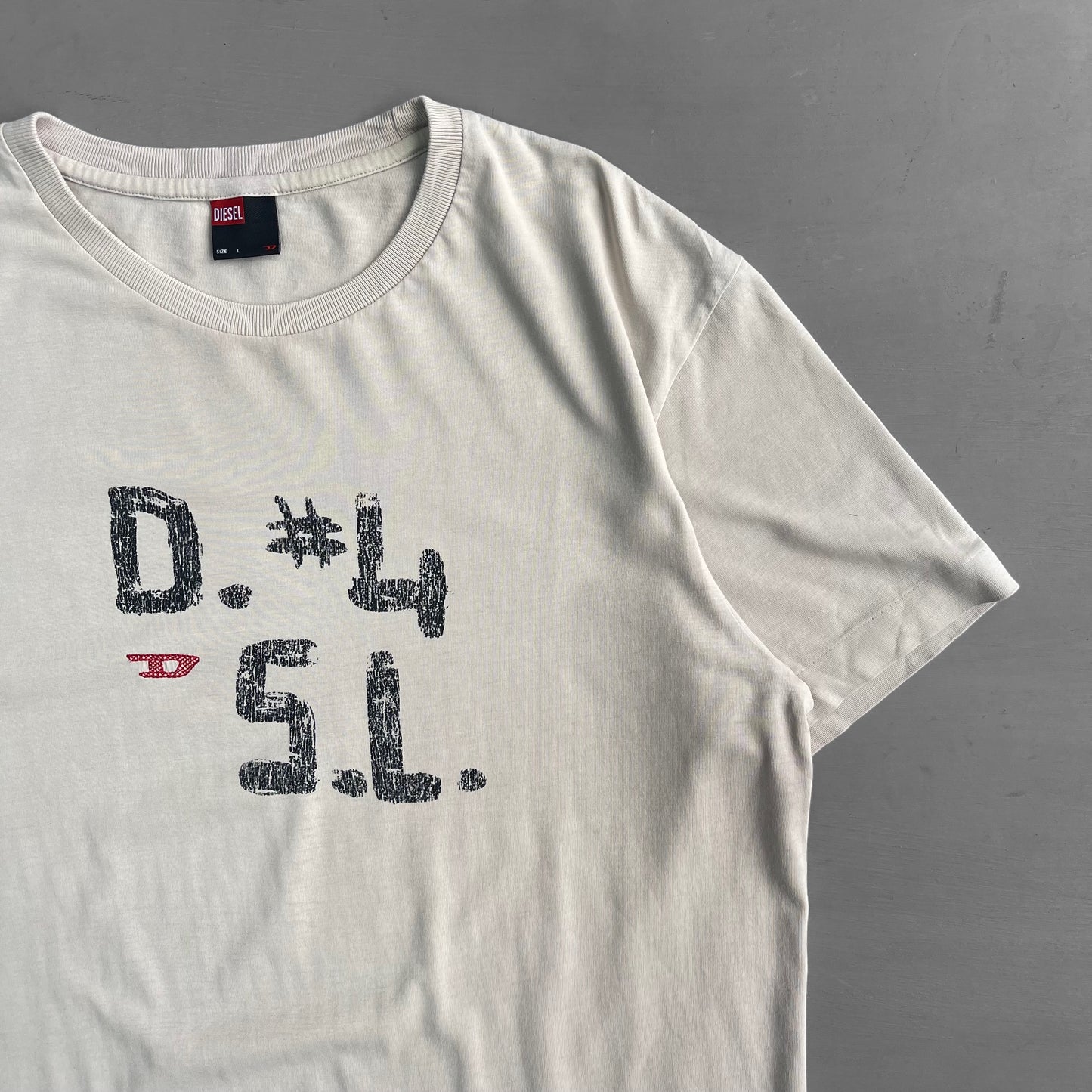 1990s Diesel logo T-Shirt (M)