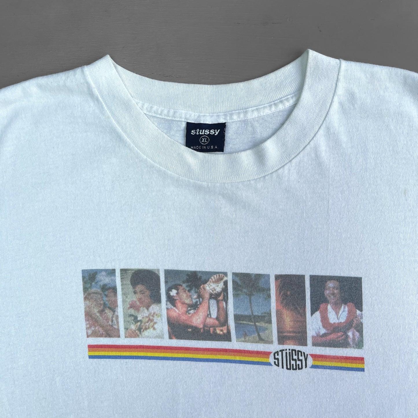 1990s Stussy Hawaii T-Shirt (XL)