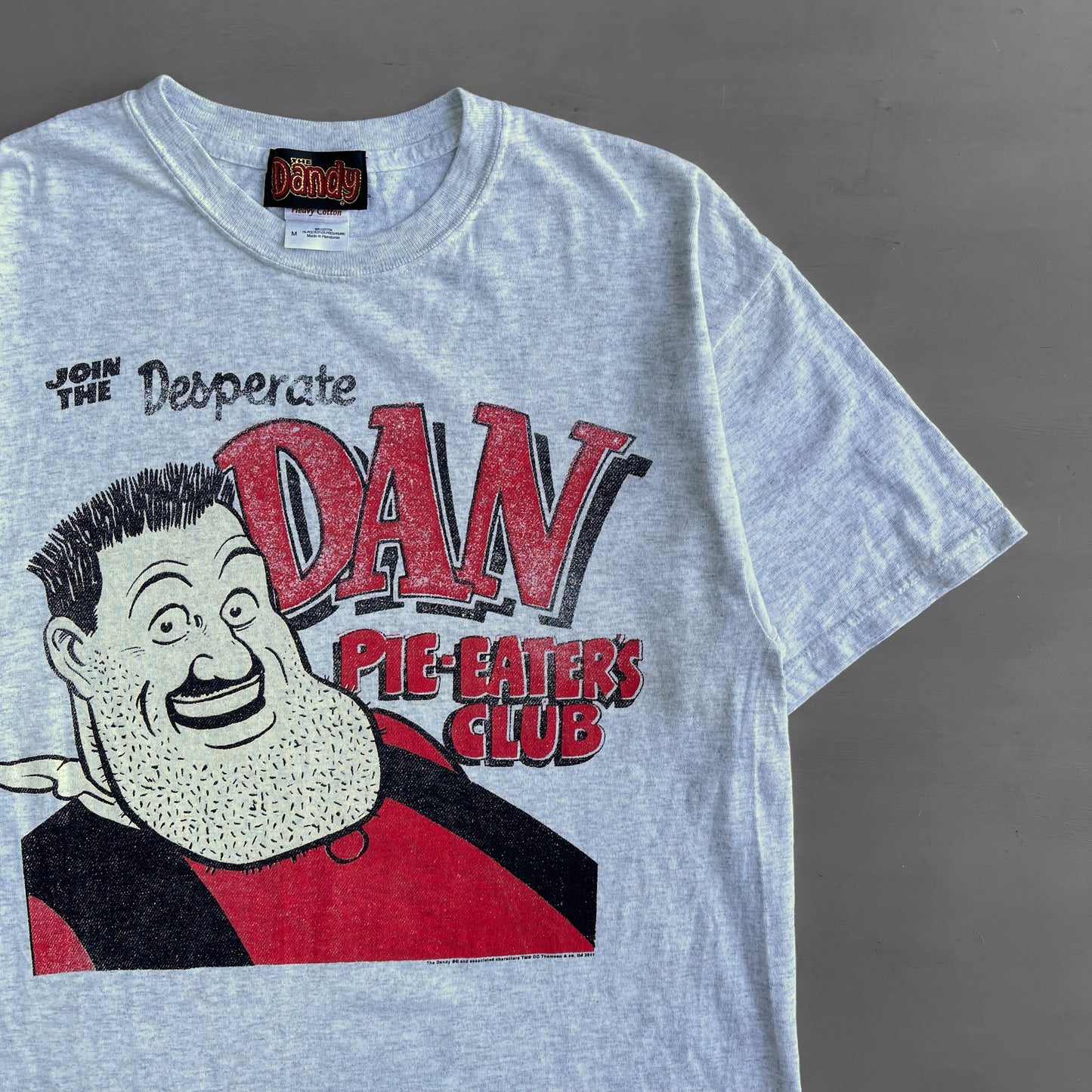 2000s join the desperate Dan pie eater club Dandy T-Shirt (M)