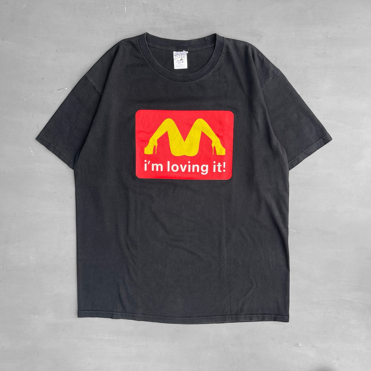 Early 2000s I’m loving it McDonald’s parody T-Shirt (L)