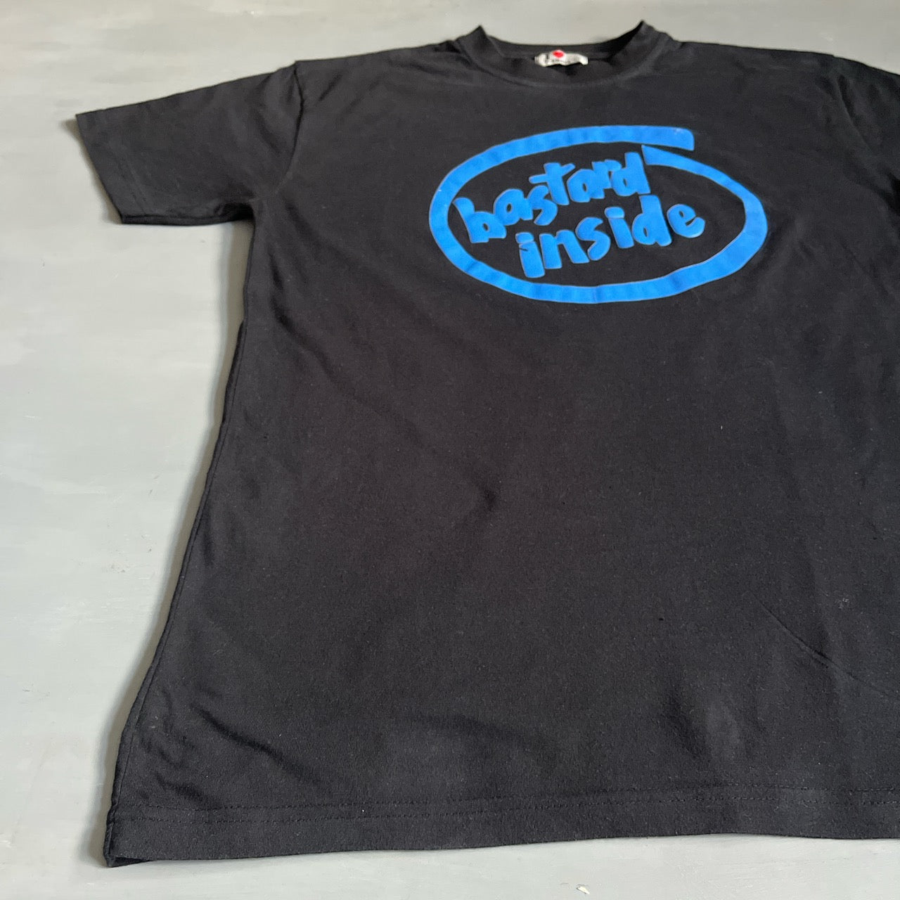 2000s Bastard inside intel parody T-Shirt (M)