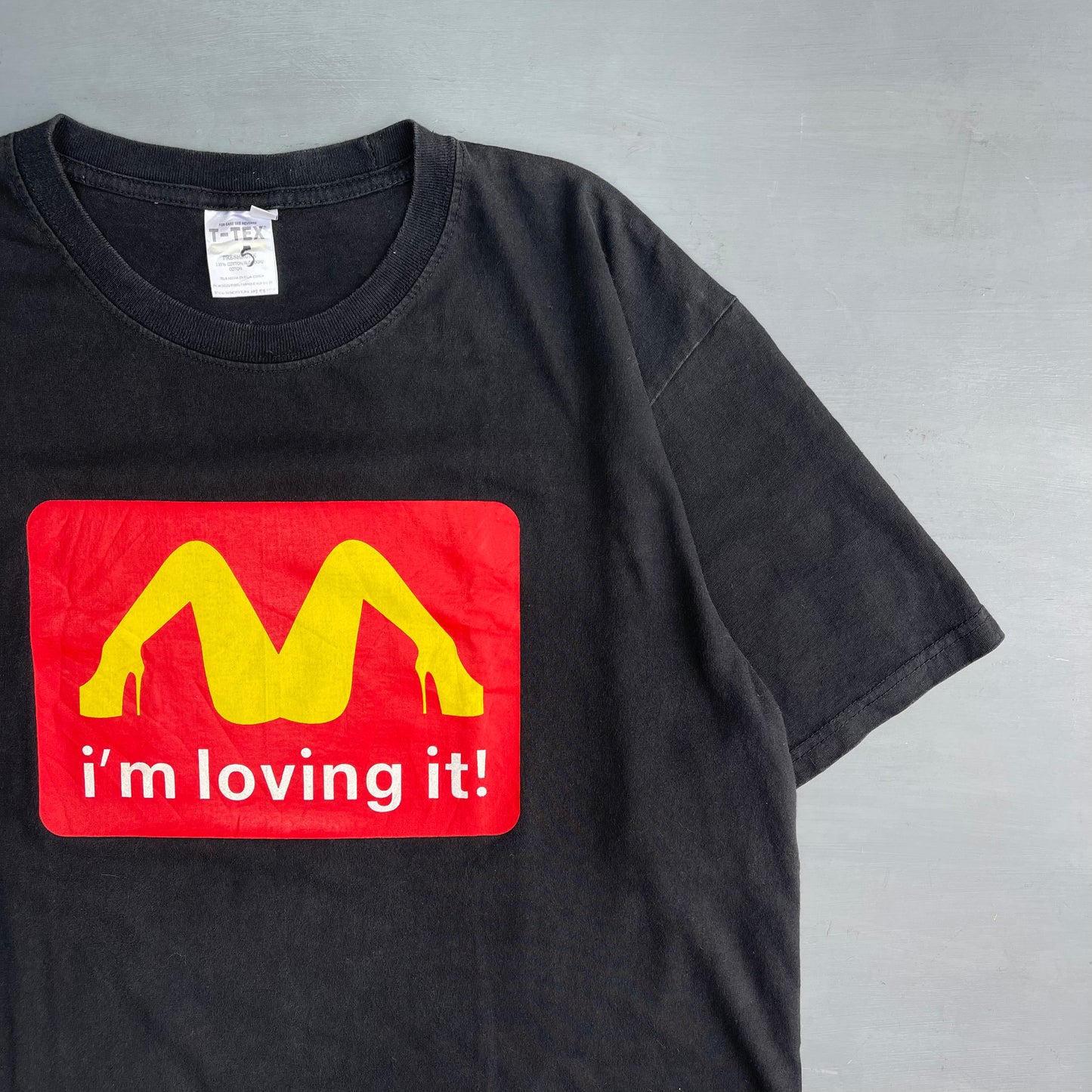 Early 2000s I’m loving it McDonald’s parody T-Shirt (L)