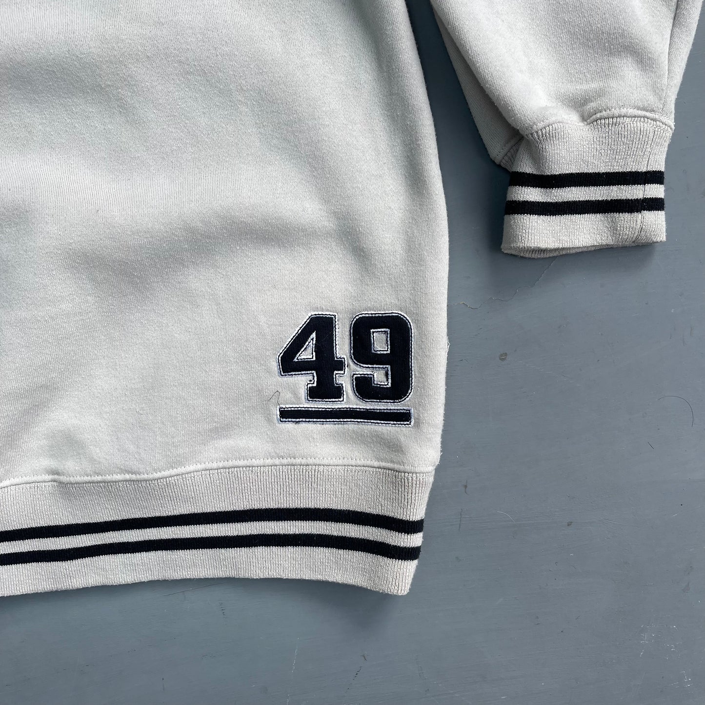 1990s ASICS spell out jumper (L/XL)