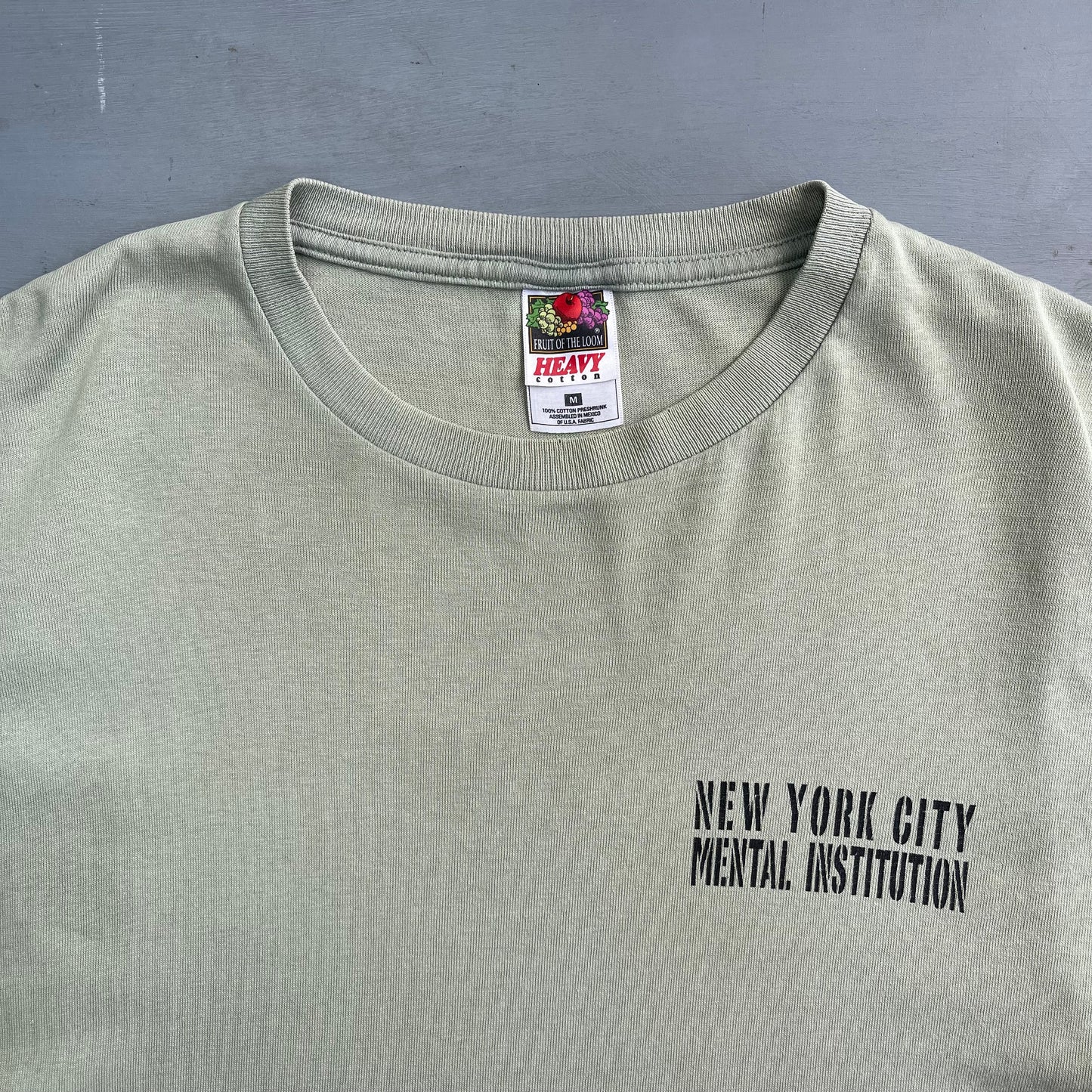 1990s New York City mental institution T-Shirt (M)