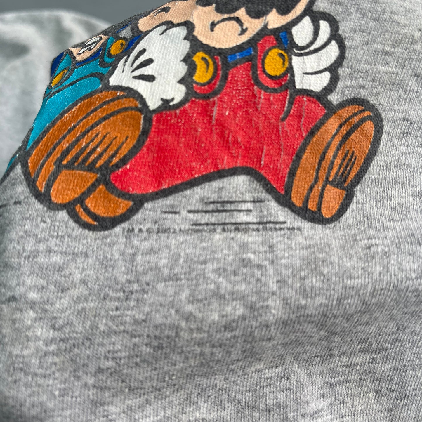 2002 Nintendo Mario & Luigi bomb T-Shirt (XL)