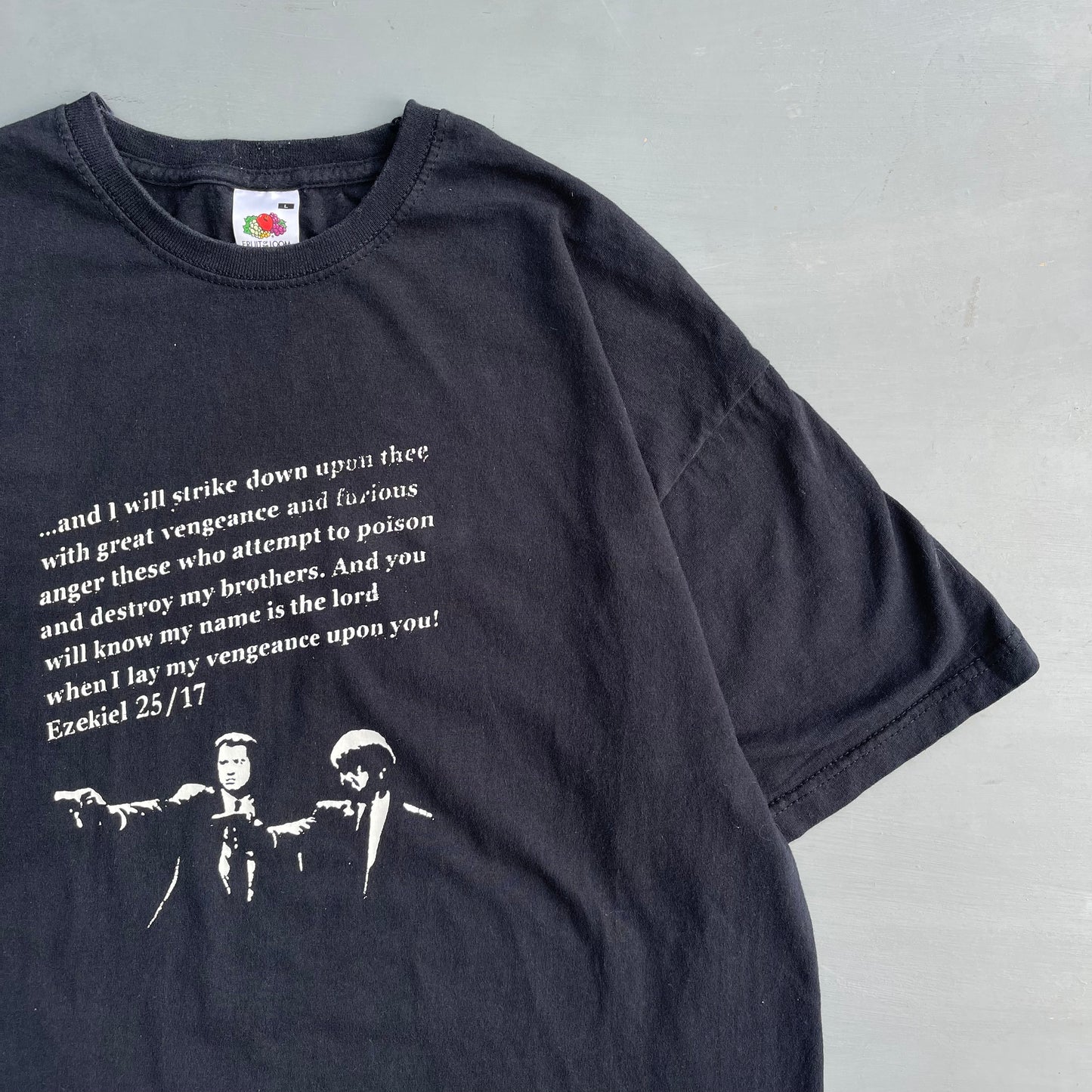 2000s Pulp fiction movie quote T-Shirt (L)