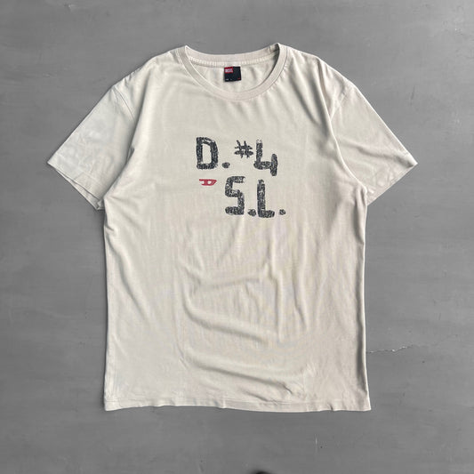 1990s Diesel logo T-Shirt (M)