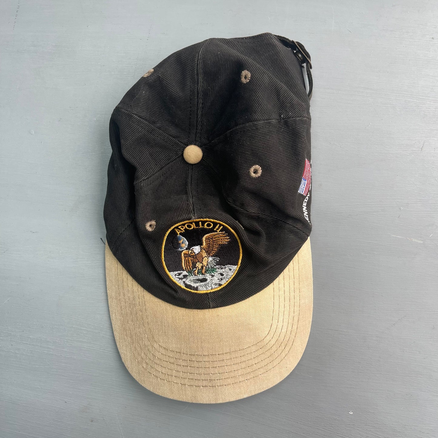 1990s Apollo 11 Kennedy space centre promo Cap