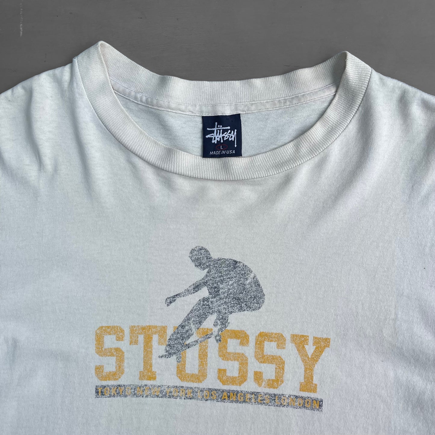 1990s Stussy skater T-Shirt (L)