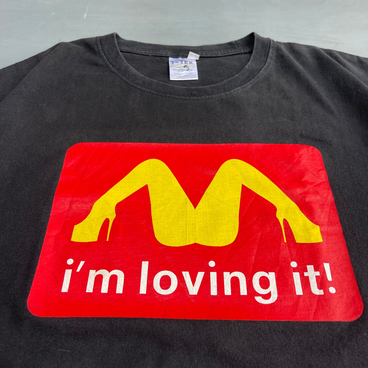 Early 2000s I’m loving it McDonald’s parody T-Shirt (L)