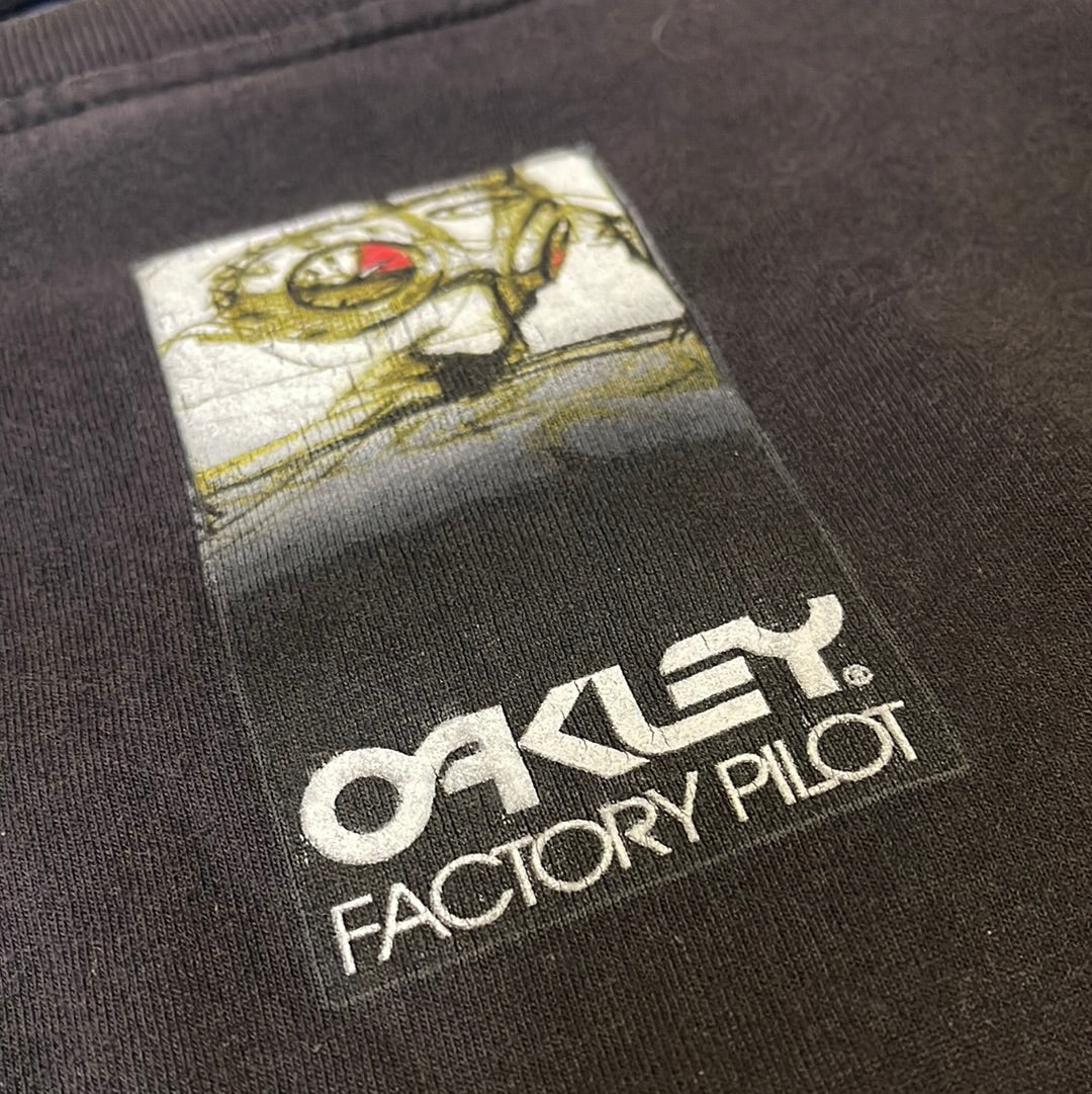 Early 2000 Oakley software factory pilot T-Shirt (L)