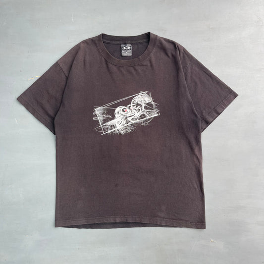 Early 2000 Oakley software factory pilot T-Shirt (L)