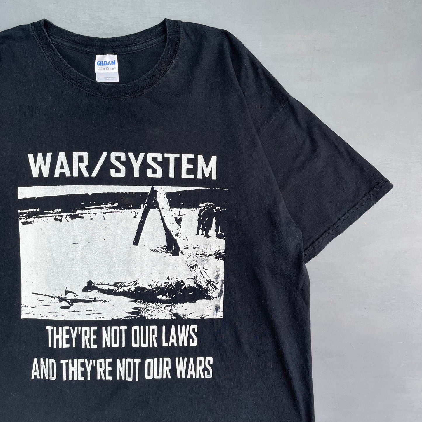 Early 2000s War / System T-Shirt (XL)