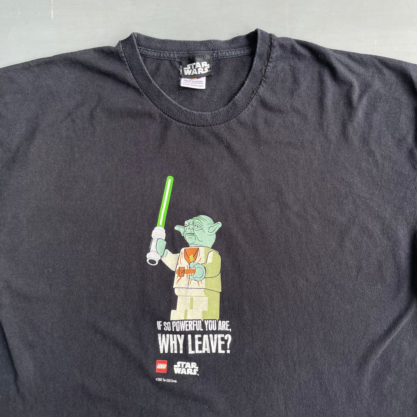 2006 Lego Star Wars Yoda T-Shirt (L/XL)