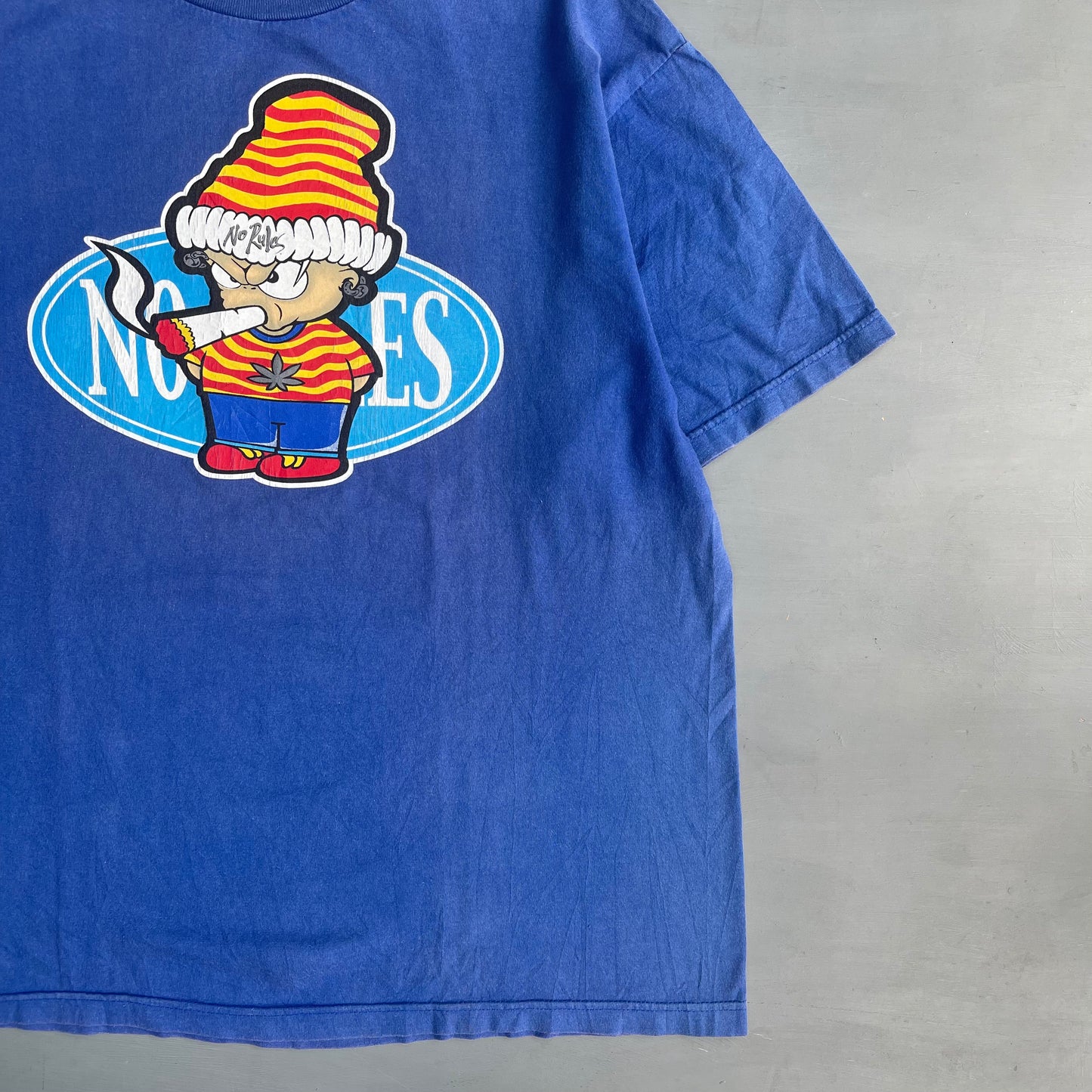 1990s No Rules stoner T-Shirt (L)