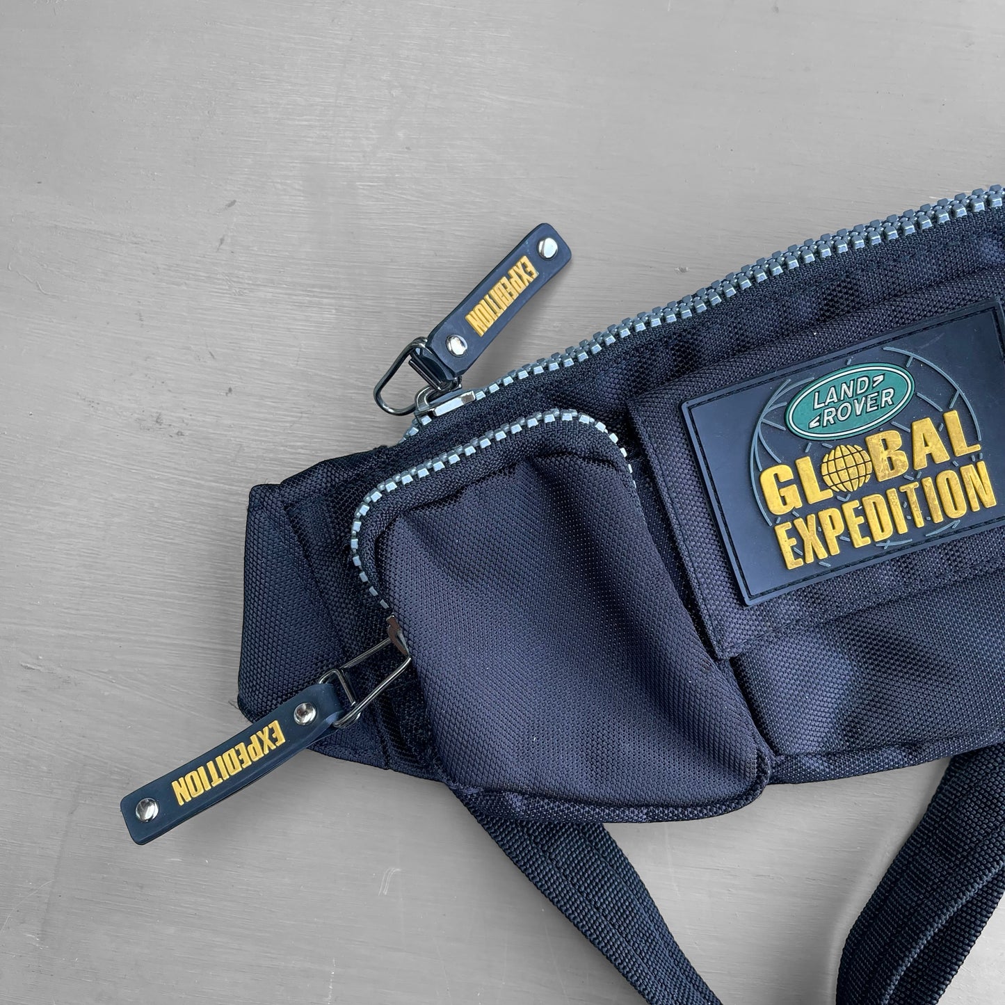 1990s Land Rover expedition adjustable shoulder bag / hip bag