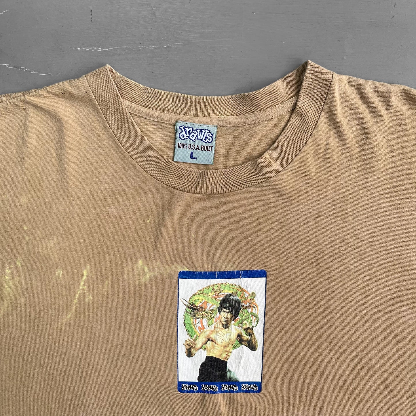 1990s Draws Bruce Lee T-Shirt (L/XL)