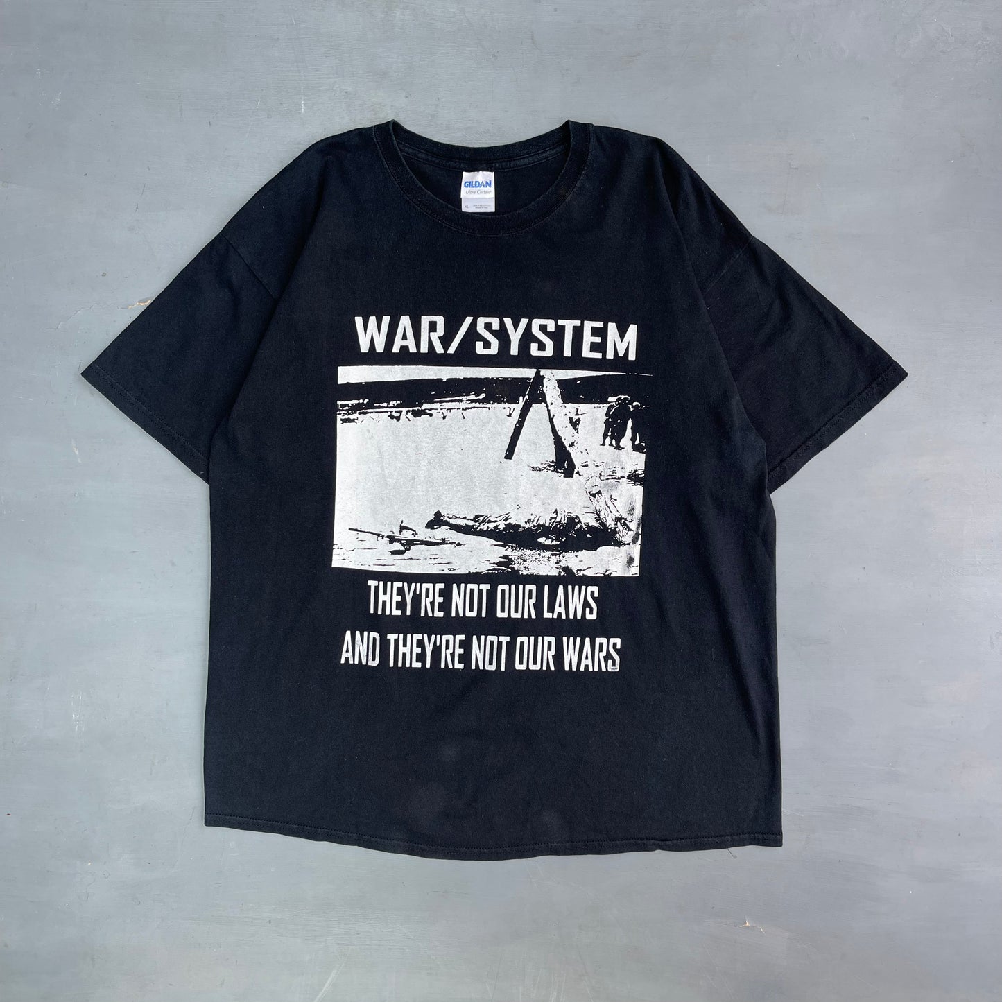 Early 2000s War / System T-Shirt (XL)