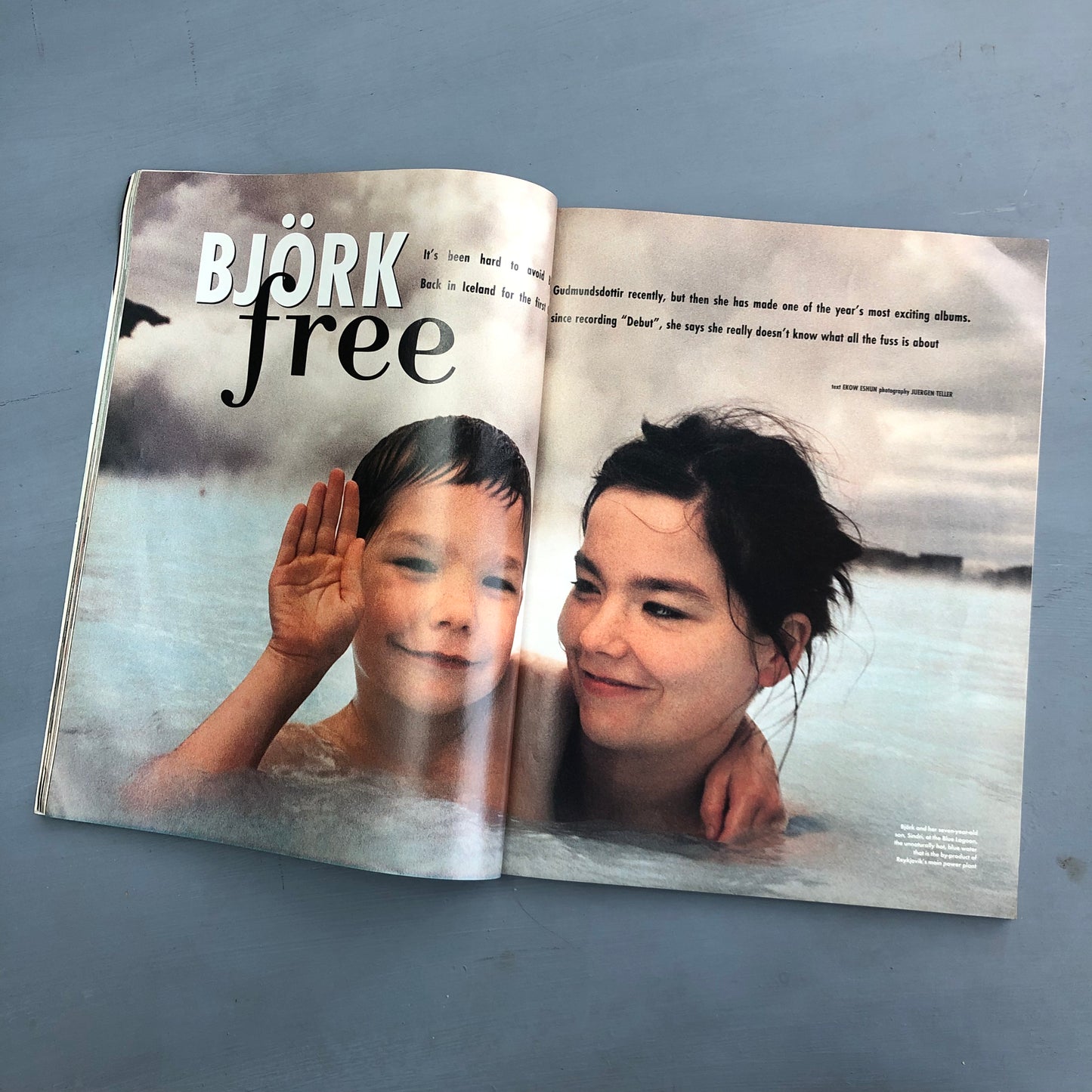 1993 THE FACE magazine Björk edition