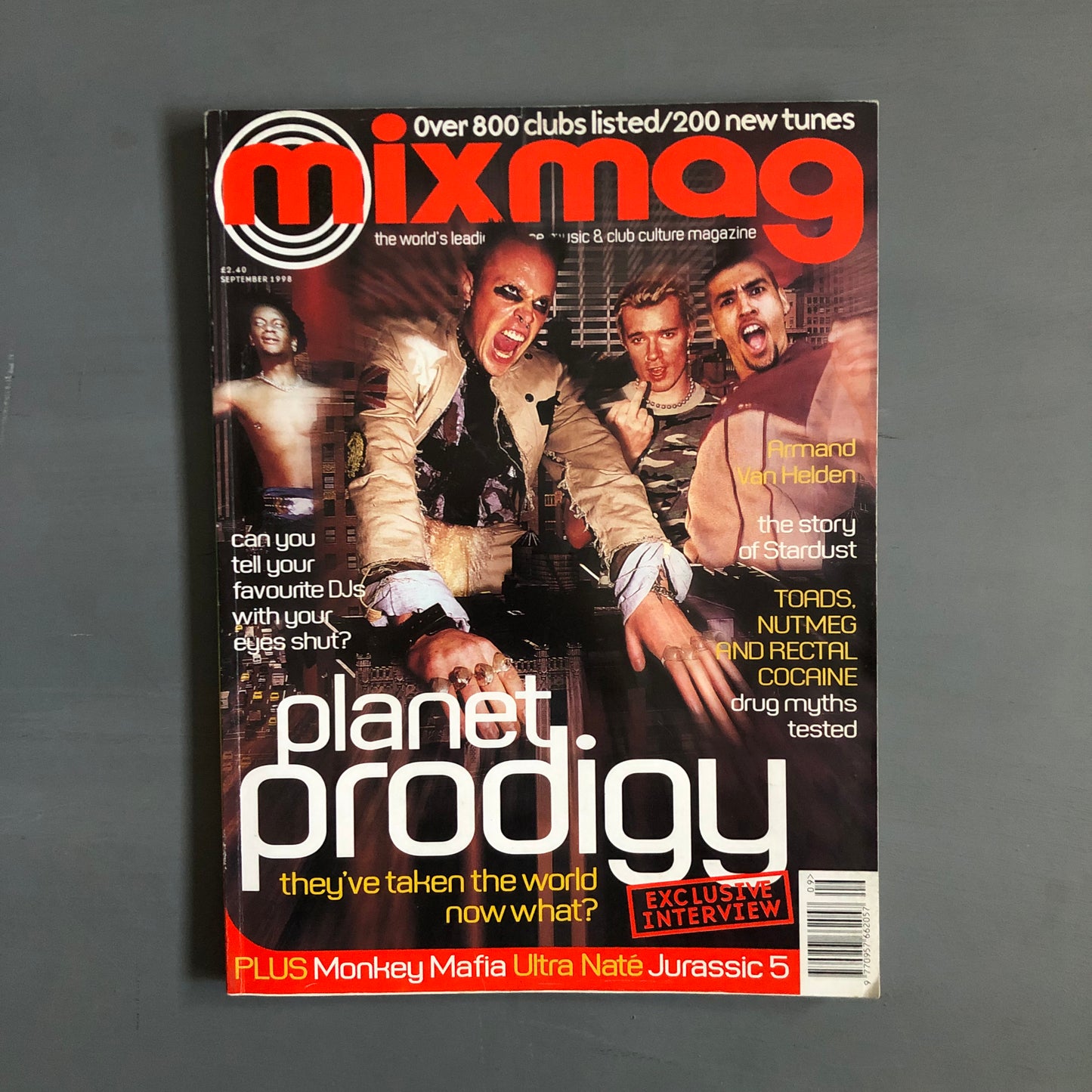 1998 Mixmag Planet Prodigy edition