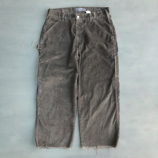 2000s Levis baggy SilverTab corduroy carpenter trousers (34 waist)