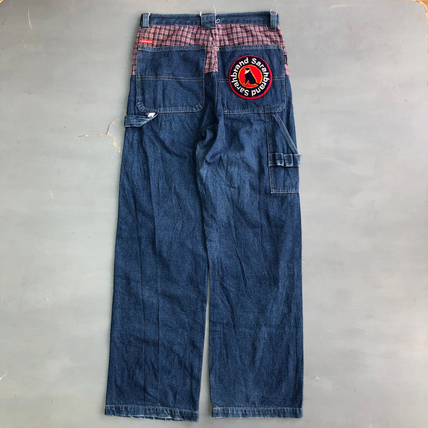 Vintage Sarahbrand baggy utility jeans (30 x32)