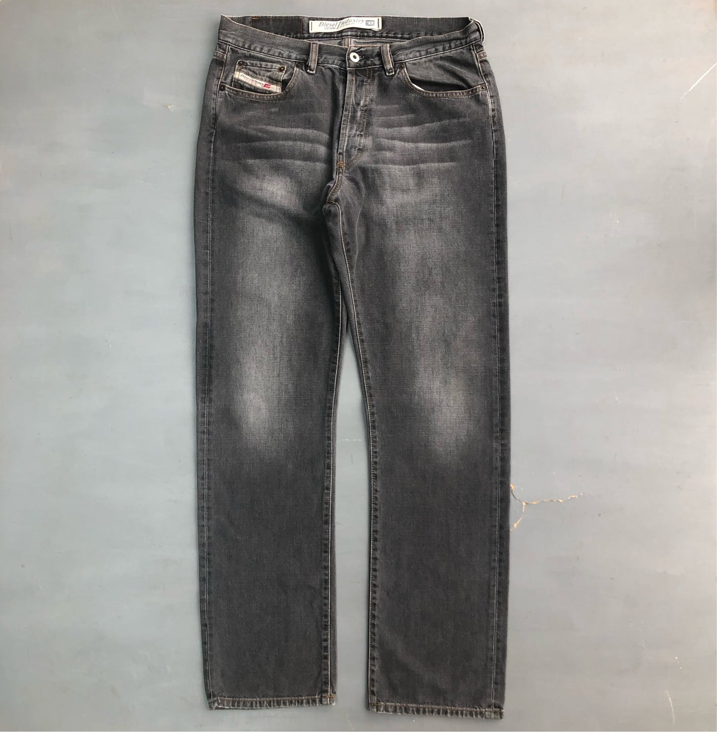 90s black washed Diesel jeans (34 waist)