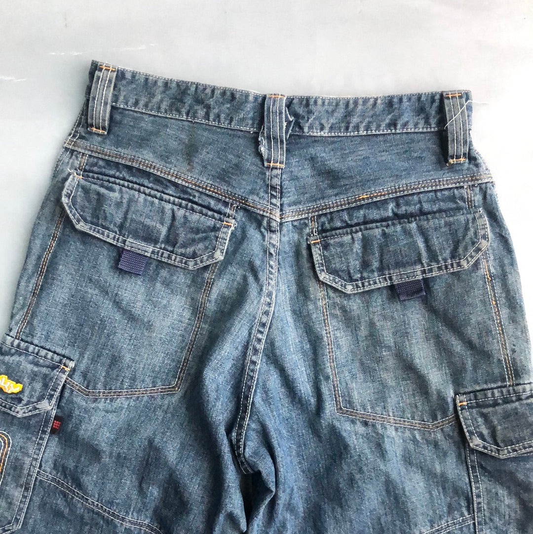 Early 2000s Drunkmunkey utility jeans (30 waist)