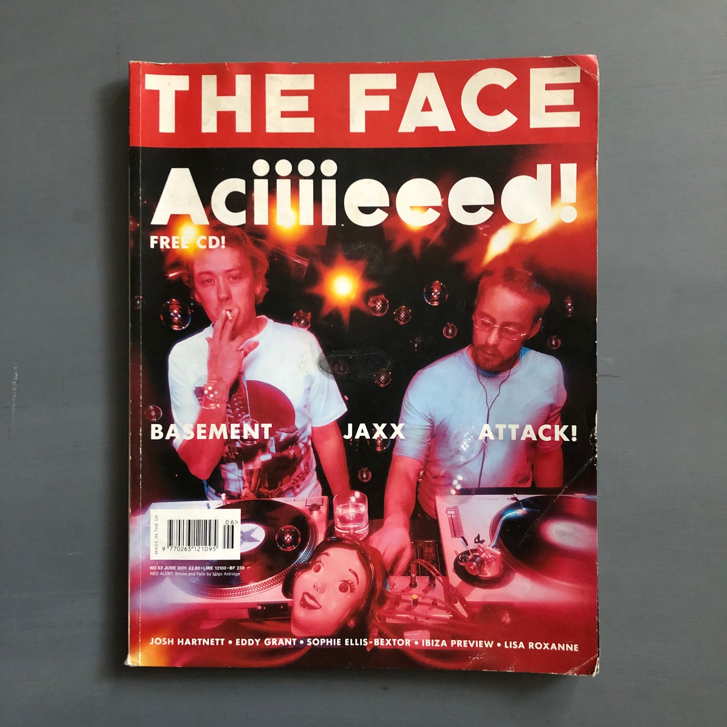 2001 The Face magazine Acid edition