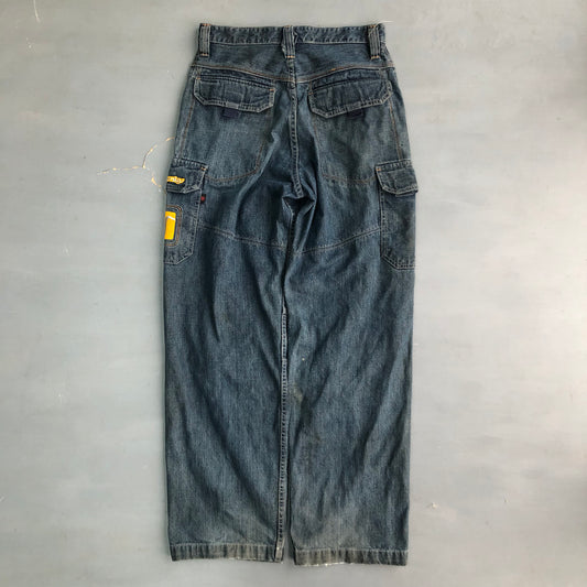 Early 2000s Drunkmunkey utility jeans (30 waist)