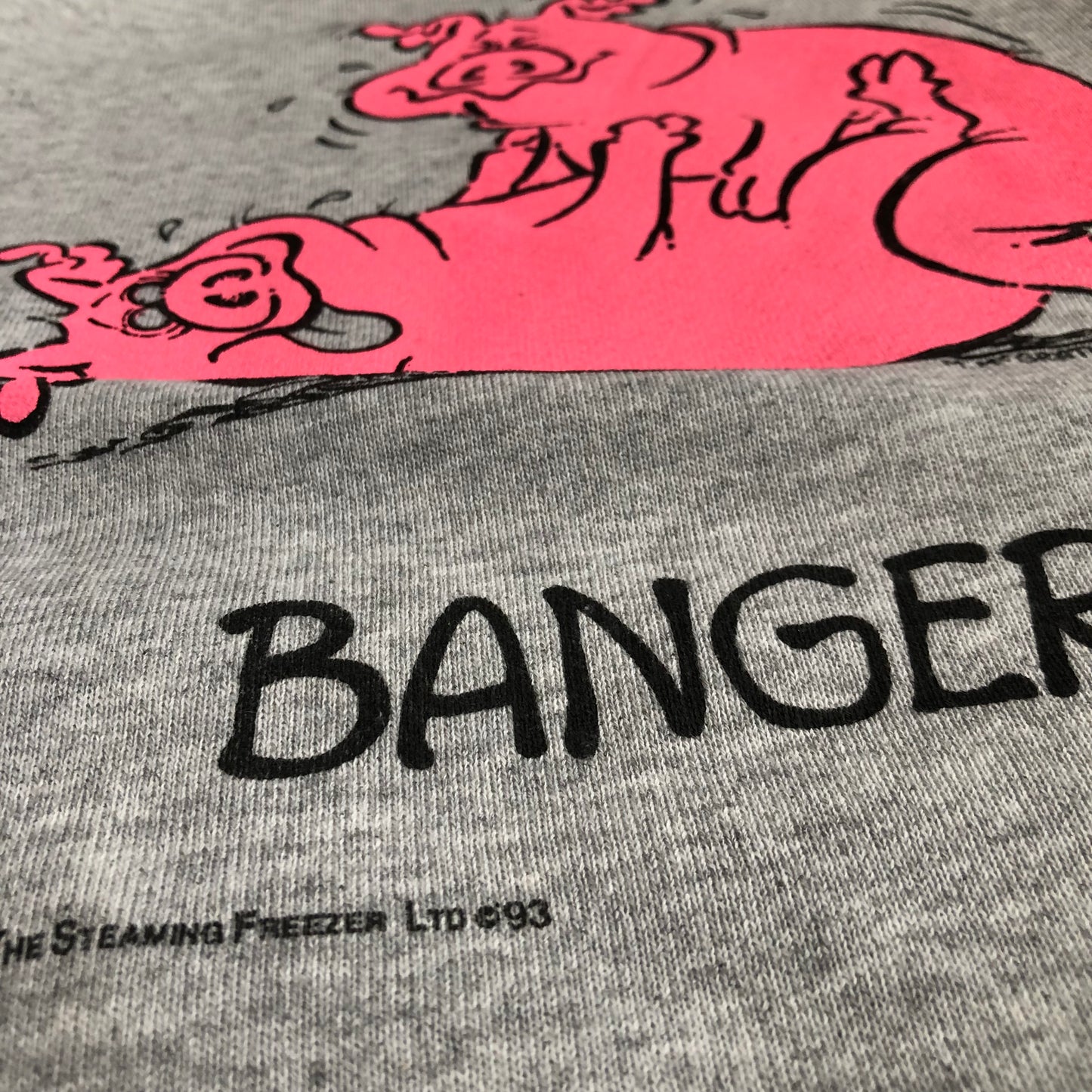 1993 Bangers pigs parody Screen Stars jumper (XL)