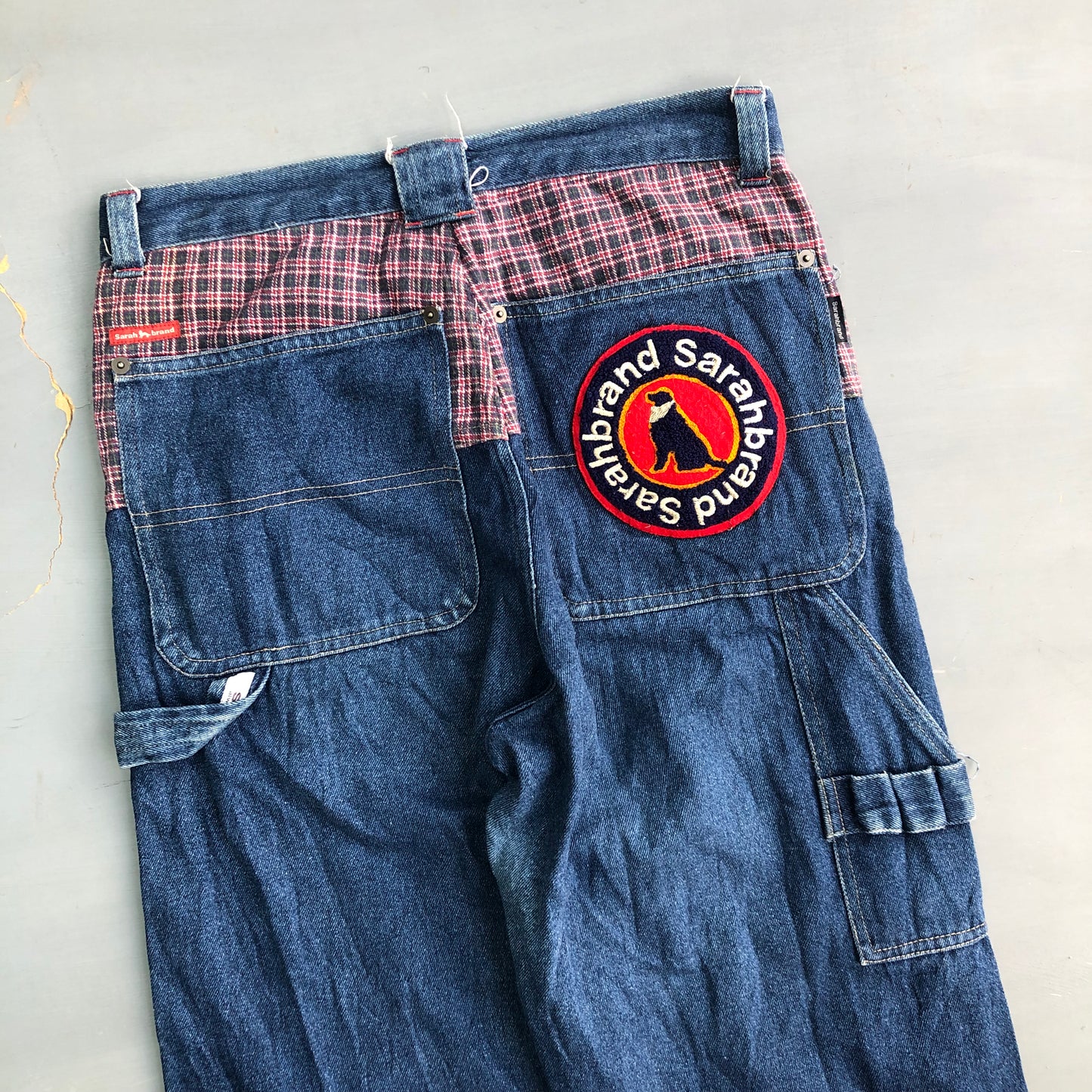 Vintage Sarahbrand baggy utility jeans (30 x32)