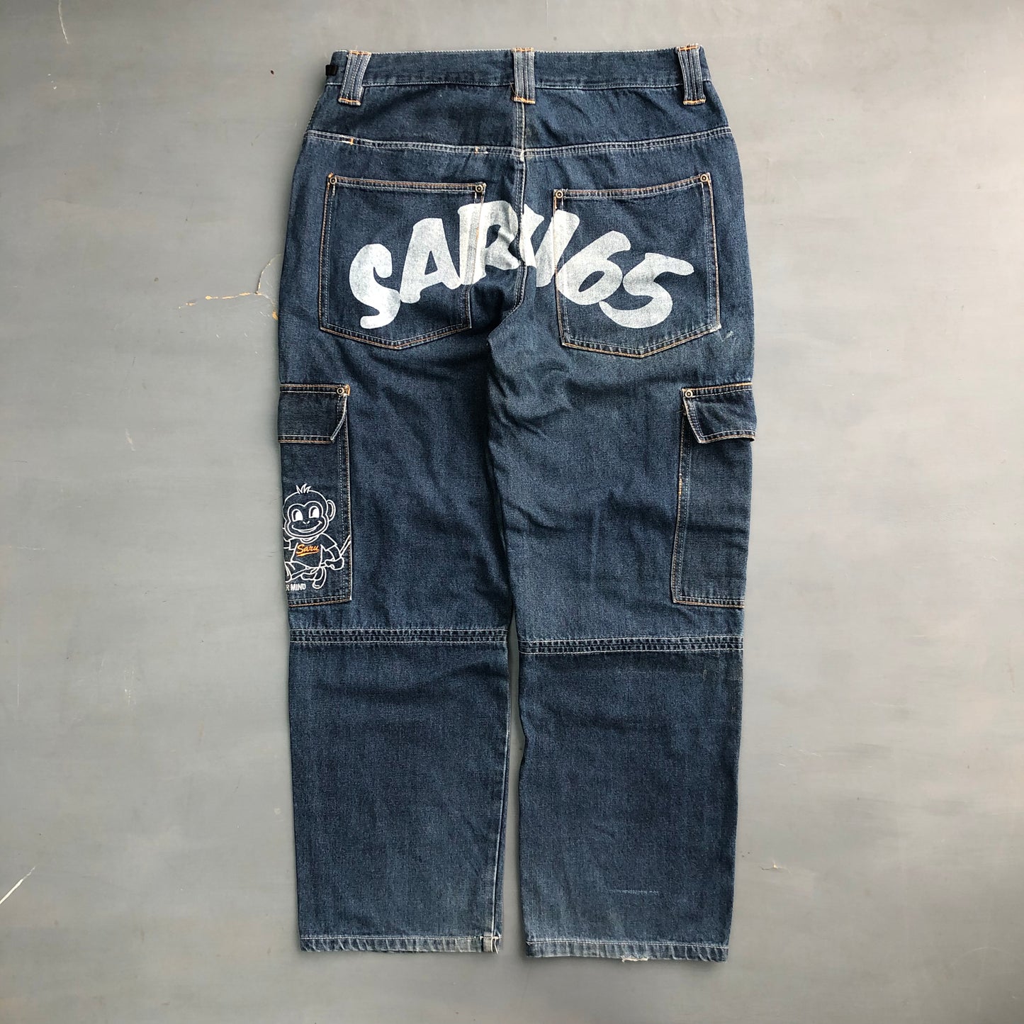 Vintage 90s Grass Hither ape jeans (waist 30)