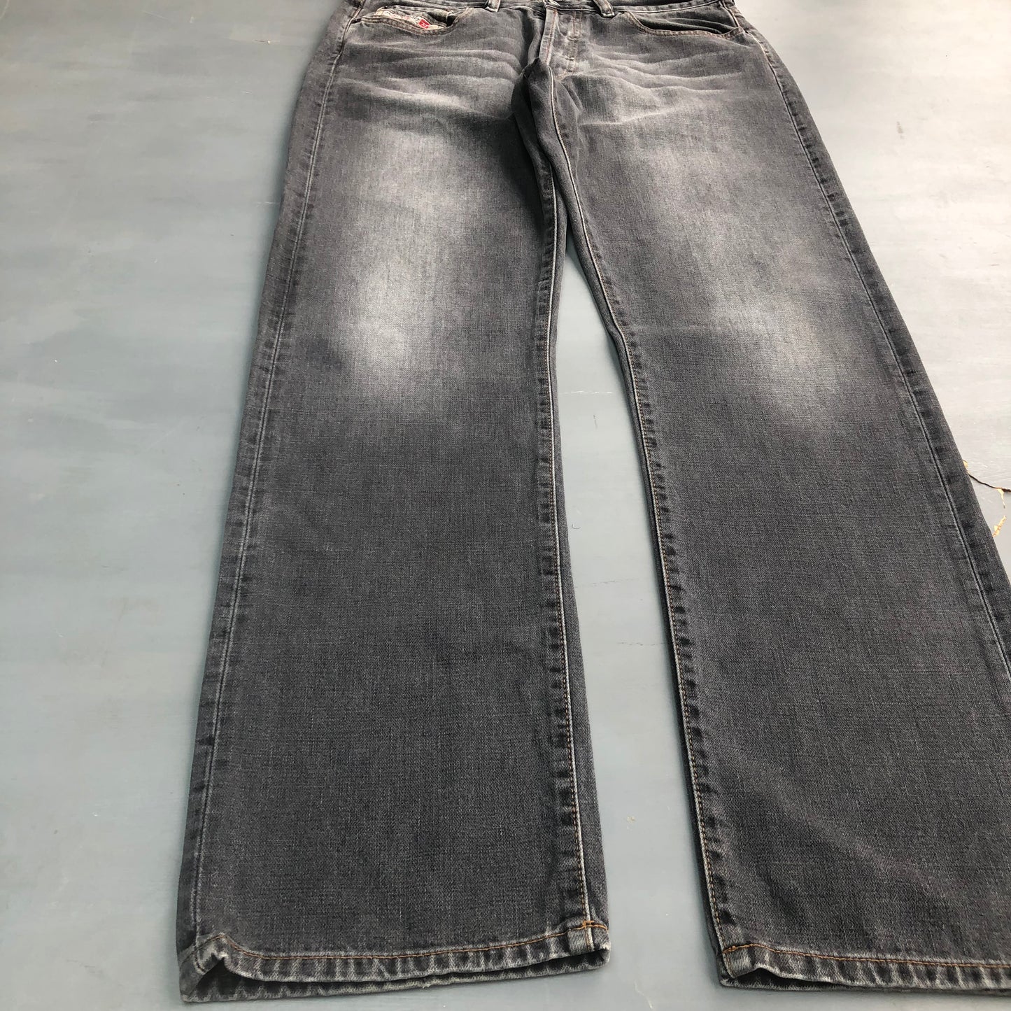 90s black washed Diesel jeans (34 waist)