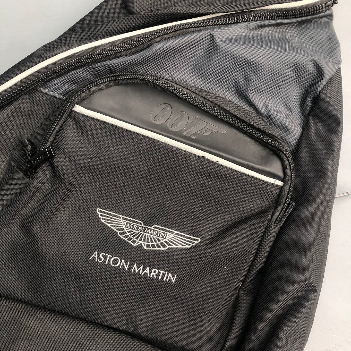 Early 2000s Aston Martin 007 movie promo sling bag