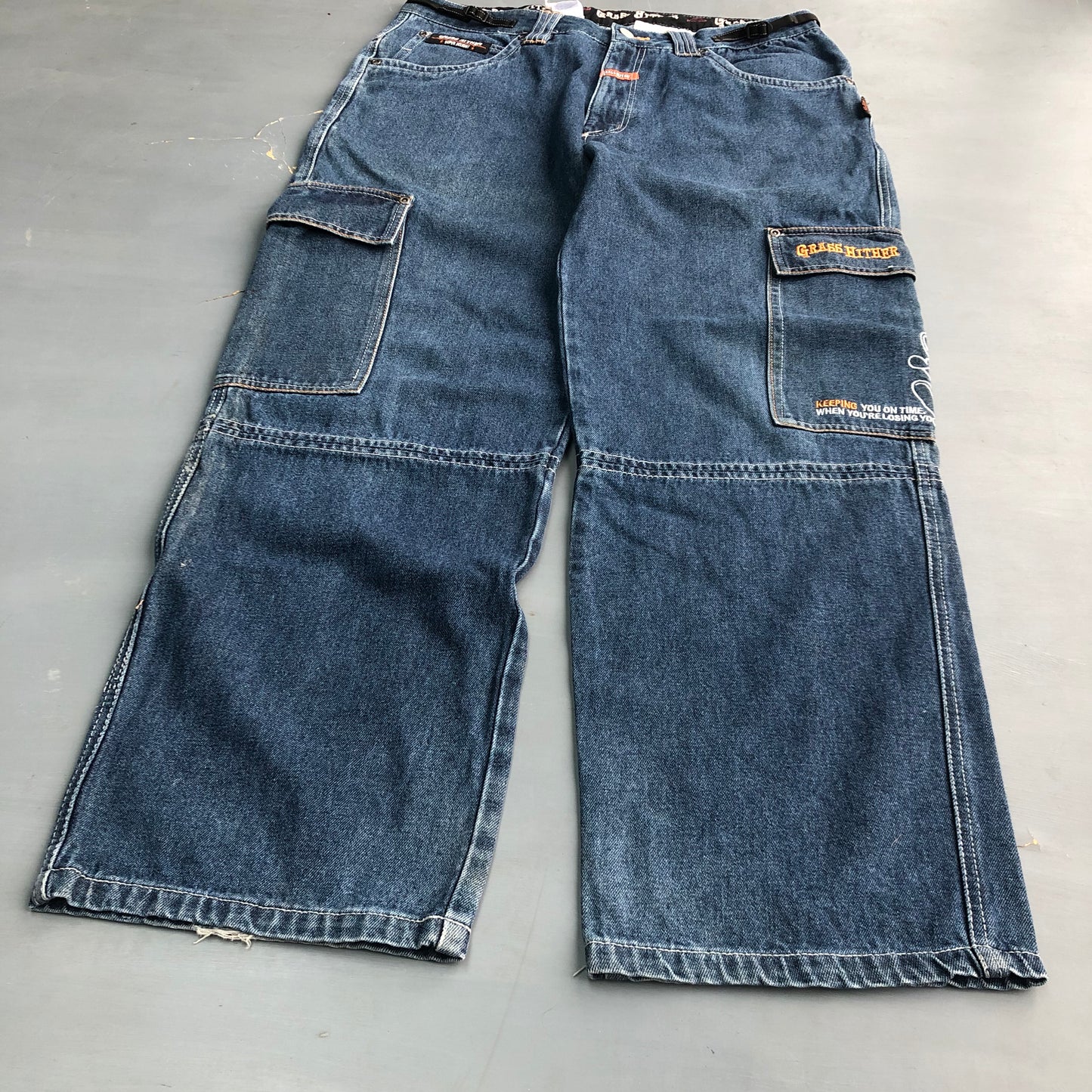 Vintage 90s Grass Hither ape jeans (waist 30)