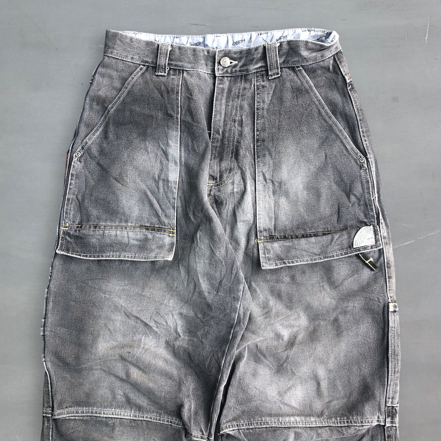 90s baggy hobo utility jeans (32 waist)