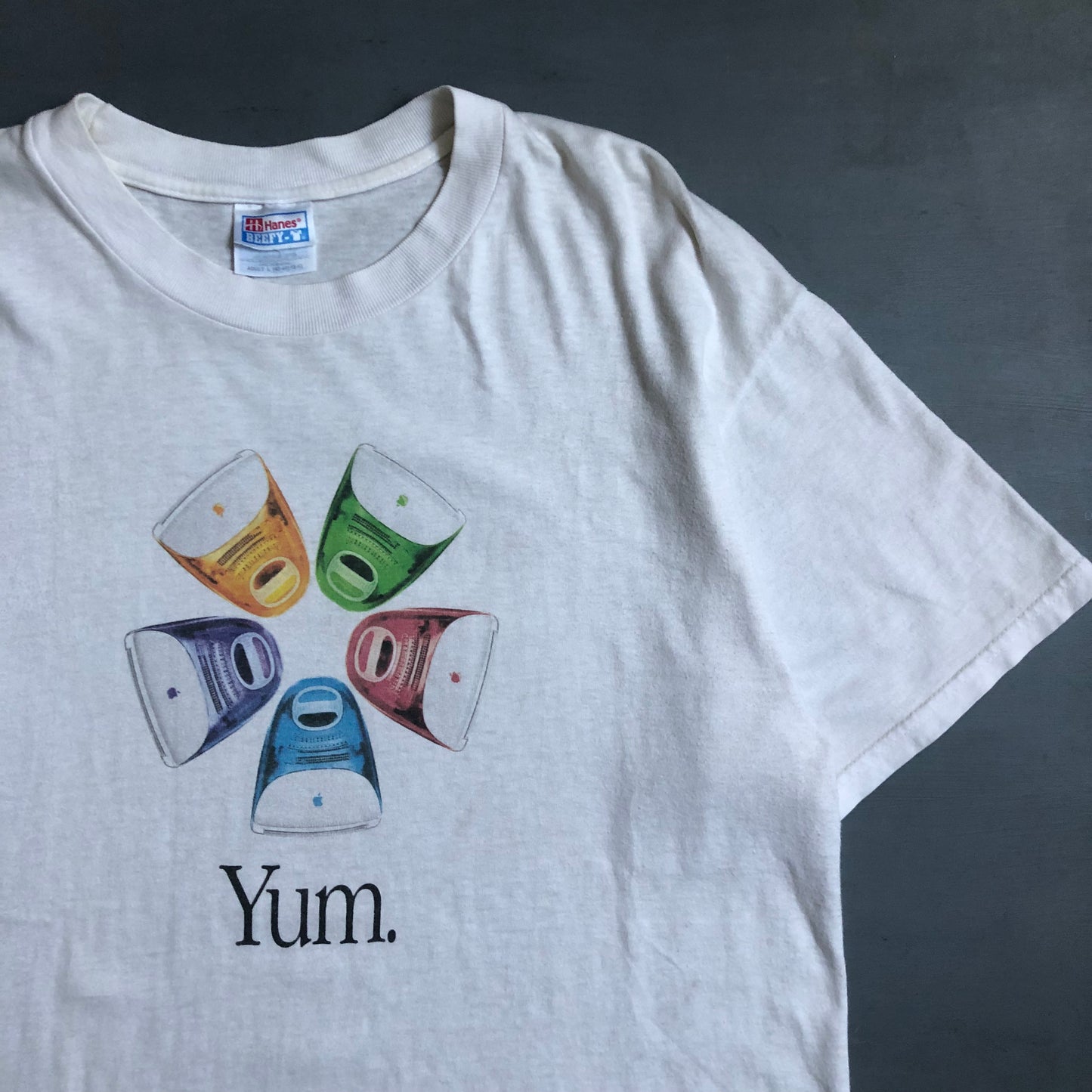 Vintage Apple Yum promo T-Shirt (L)