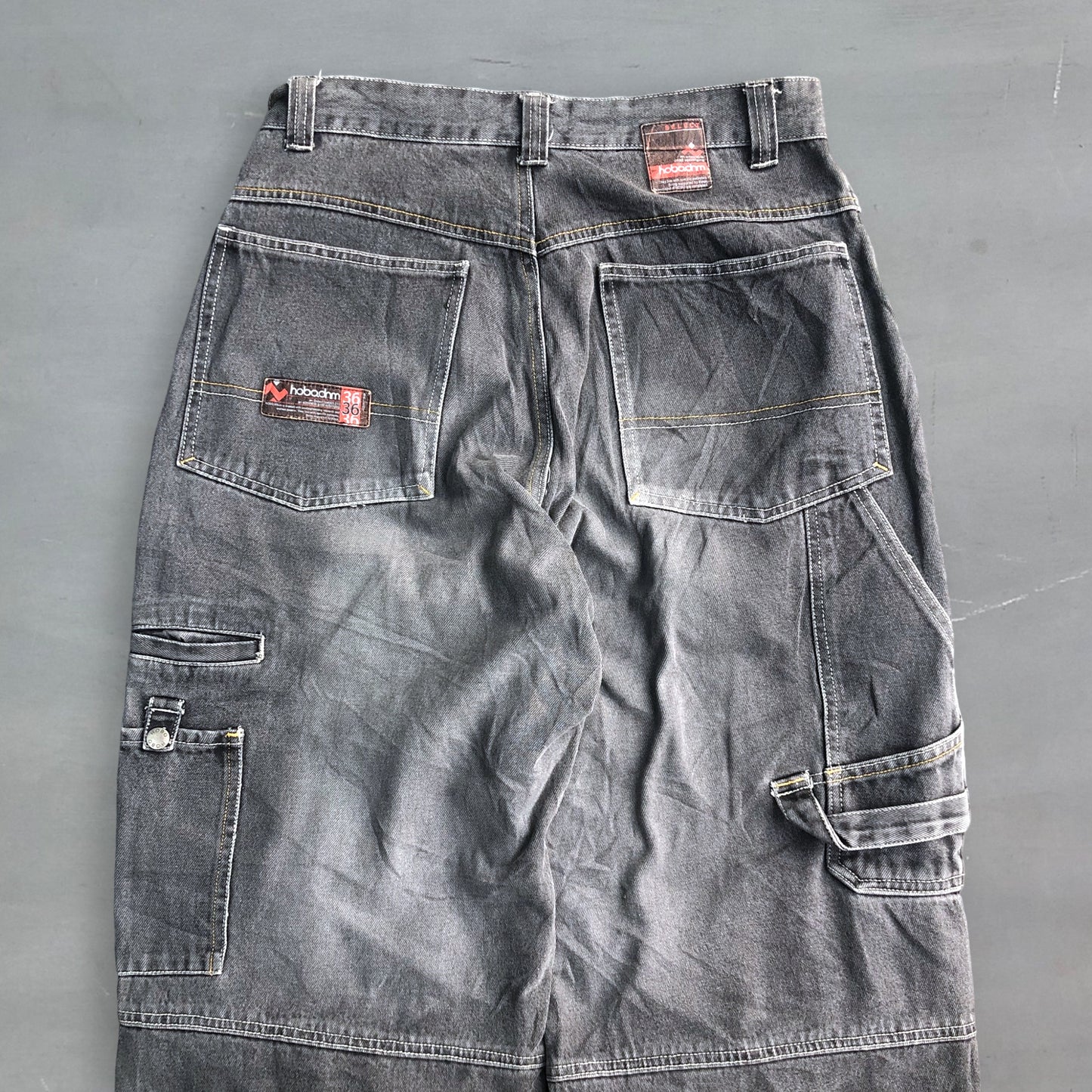 90s baggy hobo utility jeans (32 waist)